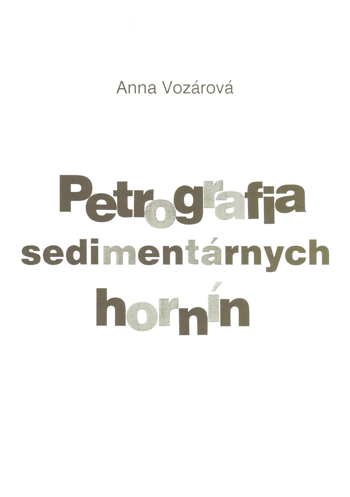 Petrografia sedimentárnych hornín