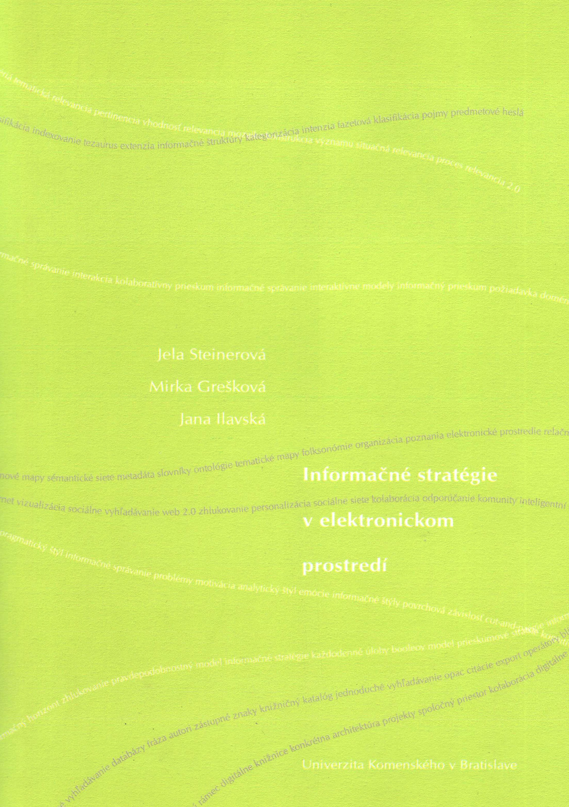 Informačné stratégie v elektronickom prostredí