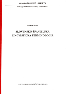 Slovensko-španielska lingvistická terminológia