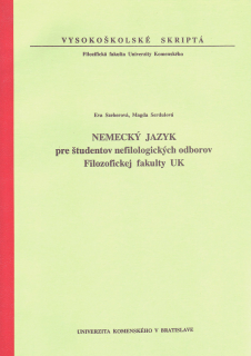 Nemecký jazyk pre študentov nefilologických odborov Filozofickej Fakulty UK