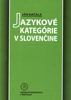 Jazykové kategórie v slovenčine