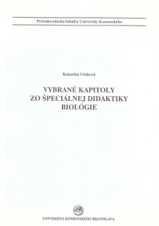 Vybrané kapitoly zo špeciálnej didaktiky biológie