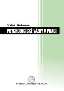 Psychologické väzby v práci