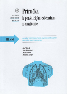 Príručka k praktickým cvičeniam z anatómie: III. diel: Orgány a topograficko-anatomické oblasti hrudníka, brucha a panvy 