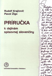 Príručka k dejinám spisovnej slovenčiny